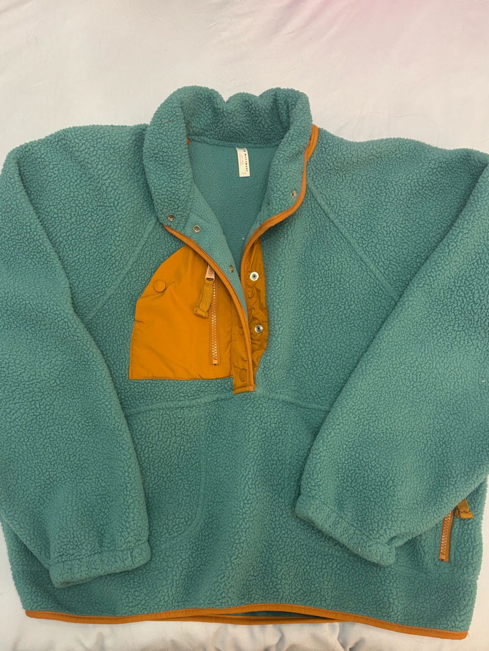 Free People Movement hit the slope fleece pullover
